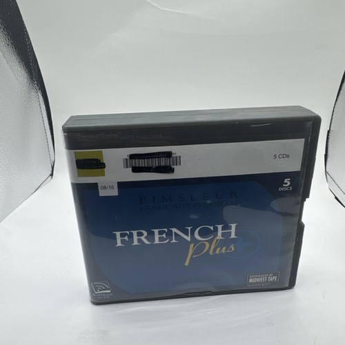 Pimsleur french plus - audio, cd