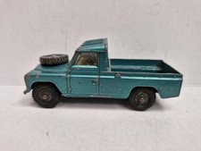 Vintage Corgi Toys Land Rover 109" WB Pick-up 1:43 pressofuso usato condizioni vecchio