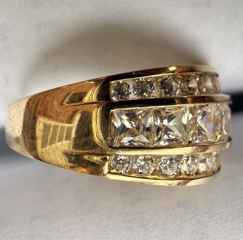 Anello fascia oro - anello, in