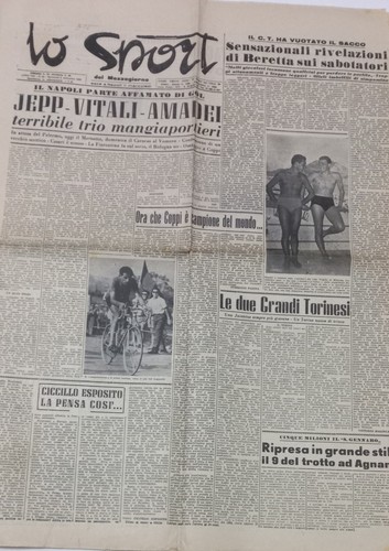 Sport mezzogiorno 1953 - sport, 2/9/1953