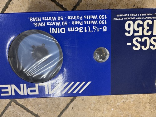 Alpine scs 1356 vintage - alpine, old