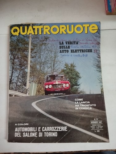 1967 quattroruote dicembre - 1967,