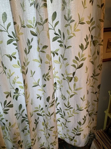 Tenda doccia vintage tessuto