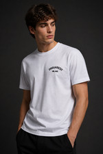 T-shirt bianca uomo Dsquared2