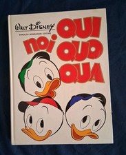 "NOI, QUI QUO QUA" DISNEY CARTONATO MONDADORI 1978  PRIMA EDIZIONE