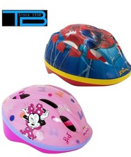 CASCO BICI PER BAMBINI SPIDERMAN-MINNIE, 52-56Cm
