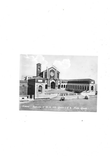 Nettuno cartolina b n - nettuno, b/n
