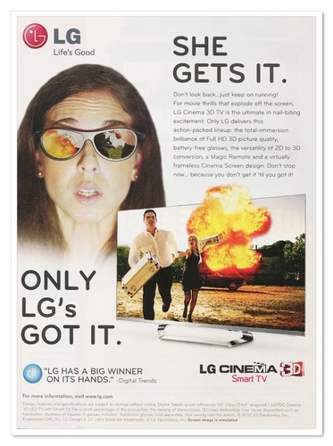 Cinema smart she gets - lg, tv