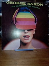 LP 33 GIRI GEORGE SAXON UN SAXOFONO NEL MONDO