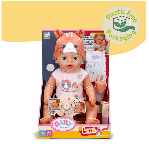 Baby born lena tutina con - baby,
