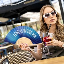 VENTAGLIO LOVE IS IN THE AIR BLU