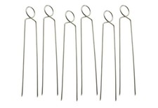 Svanera set 6 spiedini doppi
