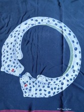 Fulard Vintage Cartier Paris 100% Silk