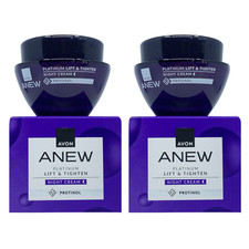 2 x Avon Anew Platinum Crema