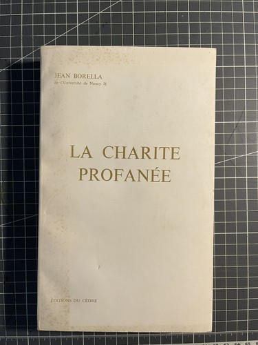 Charité profanée - la,