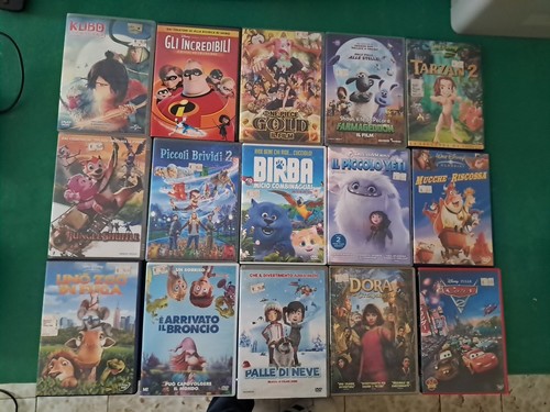 Lotto dvd cartoni - di, 15
