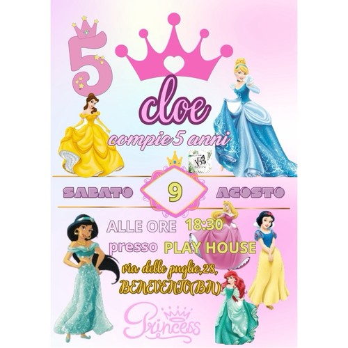 Invito compleanno tema - invito,
