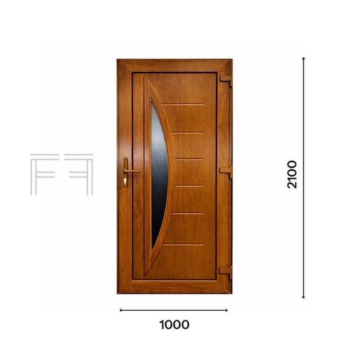 Fintex porta ingresso pvc - porta, d'ingresso