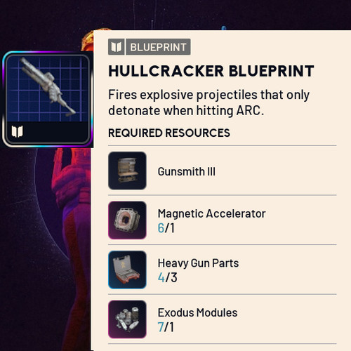 Arc raiders blueprints - blueprints,
