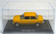 FIAT 128 RALLY 1971 - HACHETTE - FIAT STORY COLLECTION - 1:43 - CON TECA