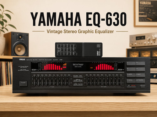 Yamaha 630 rare - yamaha, eq-630