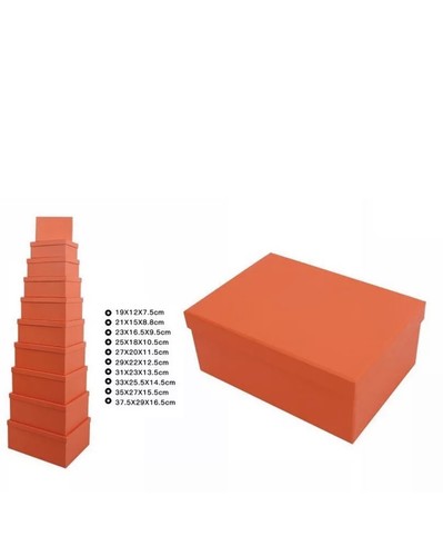 Set pezzi scatole - 10,
