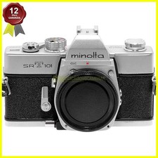 Minolta SRT-101 fotocamera reflex a pellicola, otturatore meccanico. Garanzia!