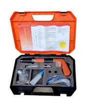 Mini Pistola Sparachiodi Manuale,Pistola per Unghie Sparachiodi con 100 Chiodi