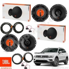 Kit 4 Casse Altoparlanti JBL Anteriori e Posteriori per Volkswagen Tiguan
