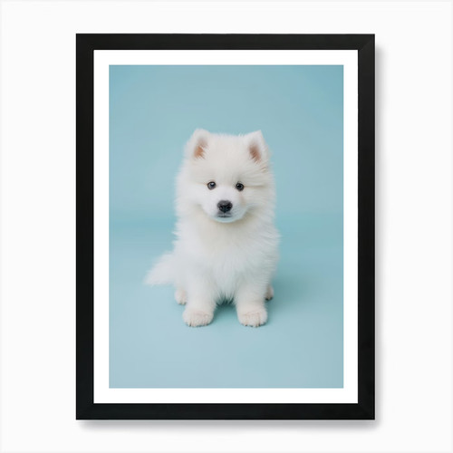Cucciolo samoiedo generata - samoiedo., ai
