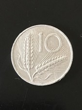ITALY 1973 Aluminum 10 LIRE