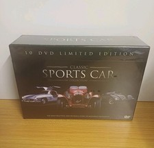 NEW Classic Sports Car Collection 10 DVD Limited Edition Brand New & Sealed