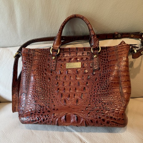 Borsa tracolla brahmin pecan - a,