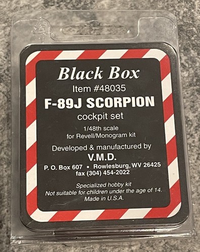 Black box northrop f 89j - box, f-89j