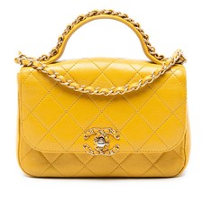 Chanel Small Matelassé Cuir