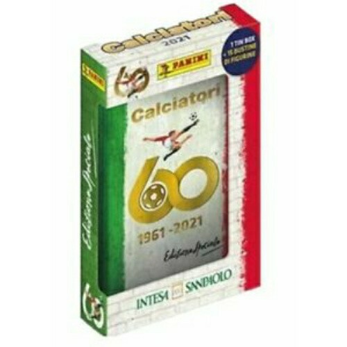 Tin box calciatori panini - tin,