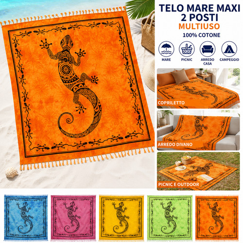 Telo mare maxi cotone - maxi,