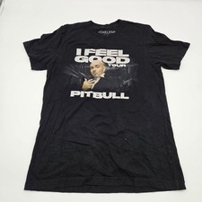 T-shirt nera Pitbull I Feel