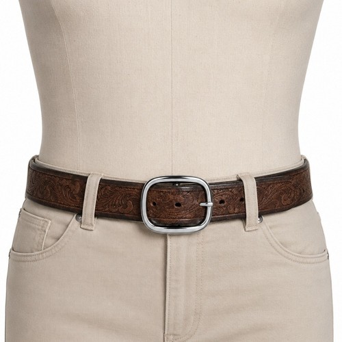 Cintura uomo western pelle - in,