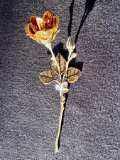 Rosa in Argento 925 e Metallo