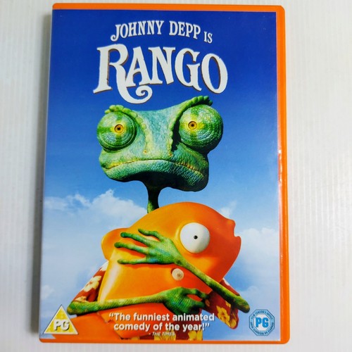 Rango dvd johnny depp animated - rango,