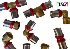 RACCORDI RACCORDO TUBO MULTISTRATO  A PRESSARE PINZARE TH-H-U  IMPIANTO