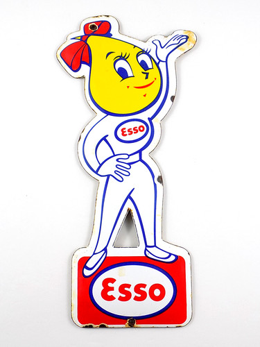 Vintage esso drop girl - vintage,