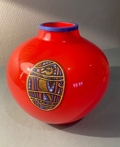 Exceptionnel vase hippocampe - vase, "hippocampe