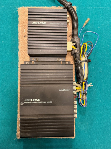Alpine amplifiers 3513s 3503 - 3513s,