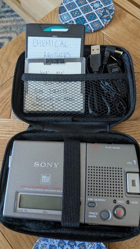 Raro registratore minidisco