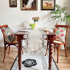 Tavolo in lino per runner con