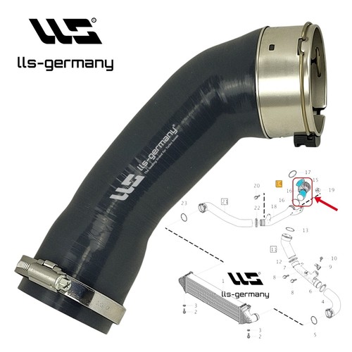 Tubo turbo aria - , di