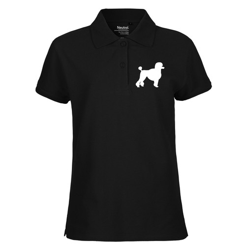 Polo donna barboncino sagoma
