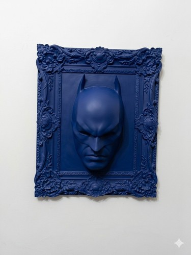 Scultura batman blu - -,